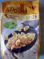 入っている砂糖の量 Gnocchi à poêler