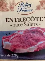 Cantidad de azúcar en Viande bovine : entrecôte