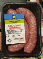 Zuckermenge drin Saucisses supérieures Filière Qualité