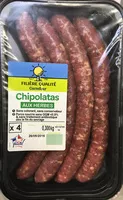 入っている砂糖の量 Chipolatas aux herbes