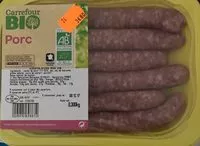 入っている砂糖の量 6 Chipolatas Bio
