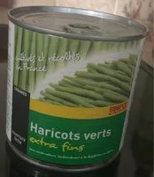 Jumlah gula yang masuk Haricots verts extra fins