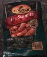 Suhkru kogus sees LI’L SMOKIES