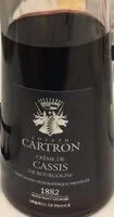 入っている砂糖の量 Creme de cassis de bourgogne