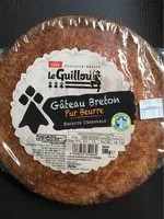İçindeki şeker miktarı Gâteau Breton Pur Beurre