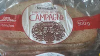 Quantité de sucre dans Pain spécial au levain campagne