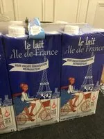 Sucre et nutriments contenus dans Le lait d ile de france