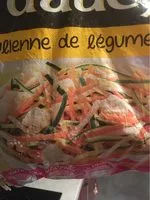 Quantité de sucre dans Julienne de legumes