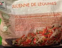 Quantité de sucre dans Julienne de legumes