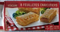 Suhkru kogus sees Vitacuire Feuilletés Charcutiers