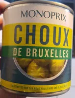 Zuckermenge drin choux de Bruxelles