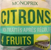 Zuckermenge drin Citron