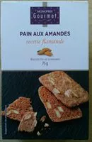 入っている砂糖の量 Pain aux amandes
