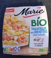 Количество сахара в Tagliatelles aux crevettes bio