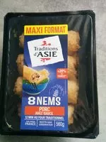 Suhkru kogus sees Nems porc sauce nuoc mam