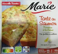 İçindeki şeker miktarı Tarte au Saumon, Poireaux à la crème