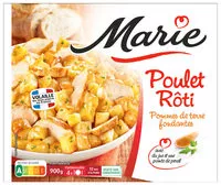 İçindeki şeker miktarı Poulet Rôti et Pommes de terre Fondantes