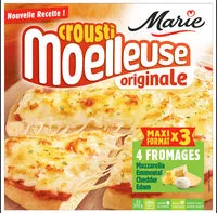 Quantité de sucre dans CMO 4 fromages - 390g Emmental, Cheddar, Mozzarella Présente en x3