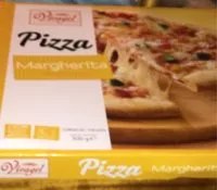 Zuckermenge drin Pizza Margherita