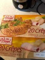 Zuckermenge drin 20 crepes jambon fromage