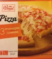 Zuckermenge drin Pizza 3 Fromages