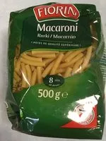 入っている砂糖の量 Macaroni 500 g