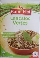 Количество сахара в Lentilles vertes
