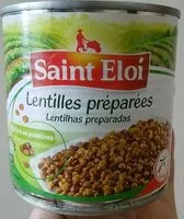 Zuckermenge drin Lentilles préparées