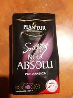Amount of sugar in Noir absolu