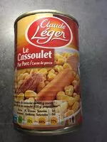 Quantité de sucre dans Cassoulet