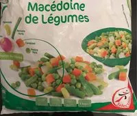 Frozen mixed diced vegetables