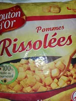 Zuckermenge drin Les pommes rissolées
