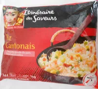 İçindeki şeker miktarı Riz à la cantonaise