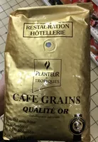 Amount of sugar in Café grains qualité or