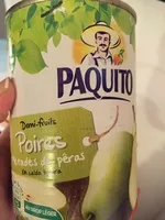 Sokerin määrä sisällä Poires williams demi-fruits au sirop léger
