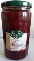 Jumlah gula yang masuk Confiture extra fraises