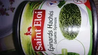 Suhkru kogus sees Epinards Hachés