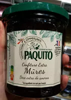 चीनी की मात्रा Confiture extra mûres