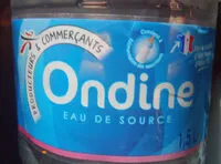 Sucre et nutriments contenus dans Ondine