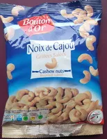 含糖量 Noix de cajou grillées & salées