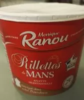 Amount of sugar in Rillettes du mans