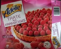 Suhkru kogus sees Tarte aux framboises