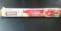 Quantité de sucre dans Pâte brisée pur beurre