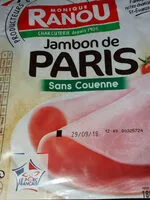 İçindeki şeker miktarı Jambon de Paris sans Couenne
