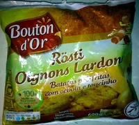 Cantidad de azúcar en Rösti oignons lardons