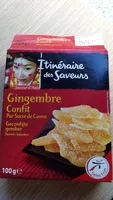 Zuckermenge drin Gingembre confit