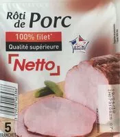 İçindeki şeker miktarı Rôti de Porc Cuit Supérieur