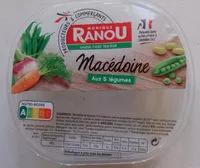 चीनी की मात्रा Macédoine aux cinq légumes