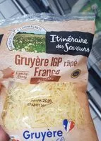入っている砂糖の量 Gruyère IGP