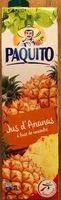 Zuckermenge drin Jus d'ananas à base de concentré